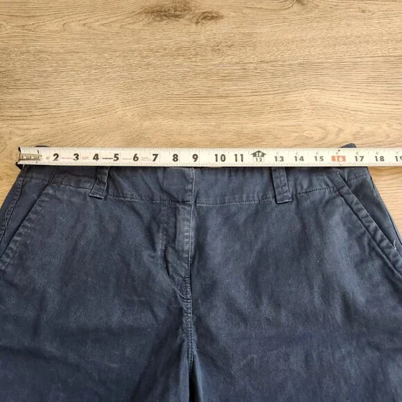 Vineyard Vines Women's Everyday Shorts Navy Blue 5" Inseam Size 10 MSRP $78 GUC - Picture 11 of 13